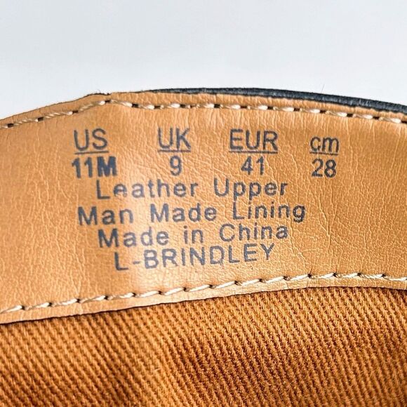 Franco Sarto Brindley Knee High Black Leather Riding Boots w/ Chain Detail 11 - Picture 12 of 15